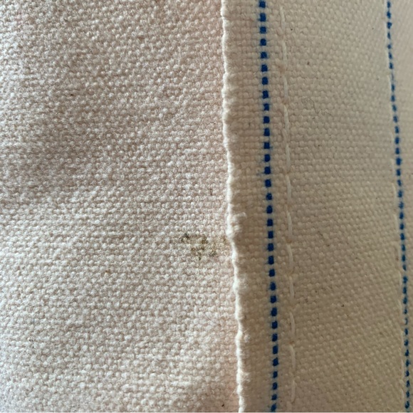 LL Bean canvas Leather Boat Tote - Rare - Picture 3 of 7